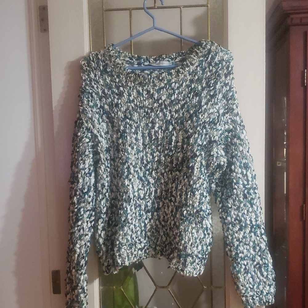 Vintage Colin's Knit Women's Sweater.  Size Large. Made on Turkey.